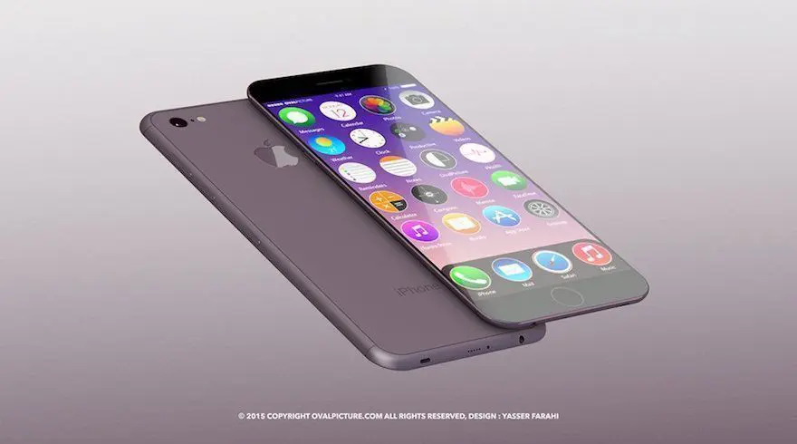iPhone 7 render concepto