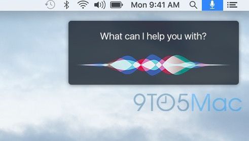 Siri en OS X 10.12