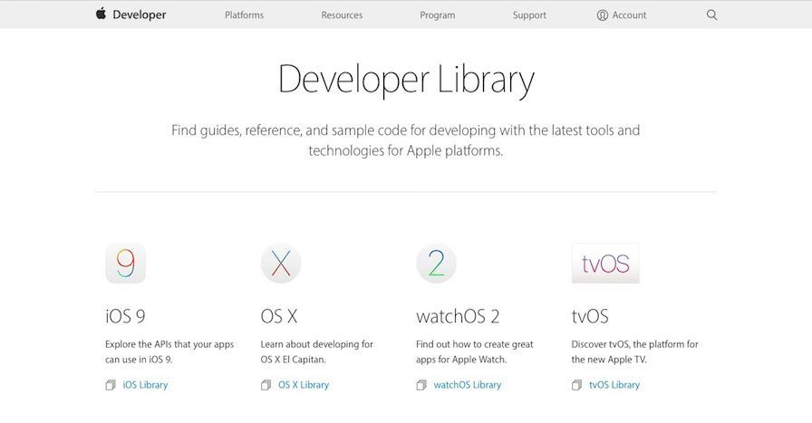 Apple Developer Library