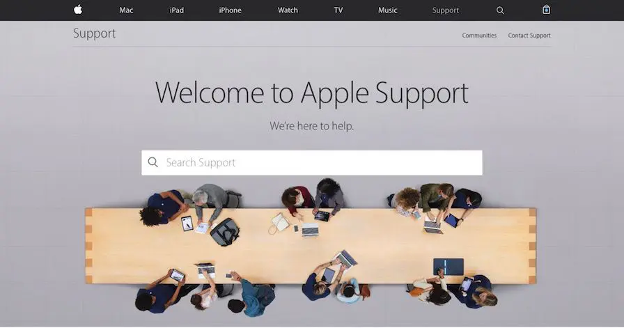 Apple support