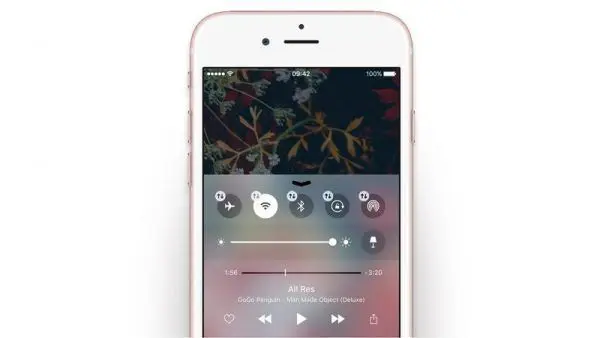 Centro control - iOS 10