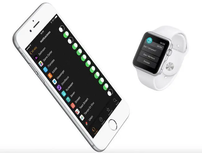 iphone apple watch notificaciones