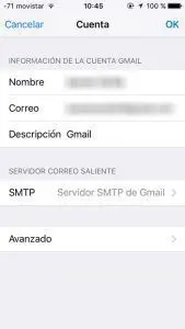 Gmail iPhone 4