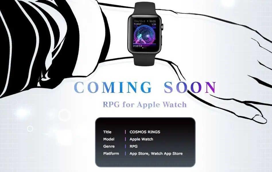 cosmos rings apple watch square enix