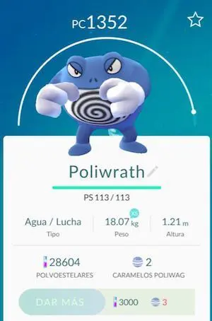 poliwrath pokemon go