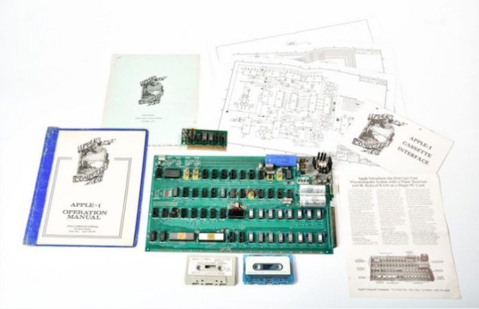 apple-1 subasta apple-1 subasta