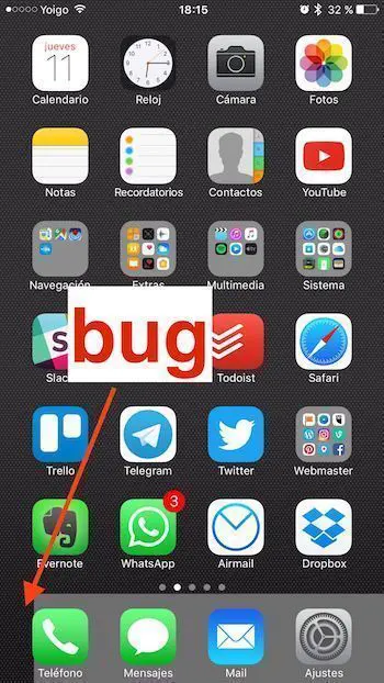 bug dock ios 10 beta 5
