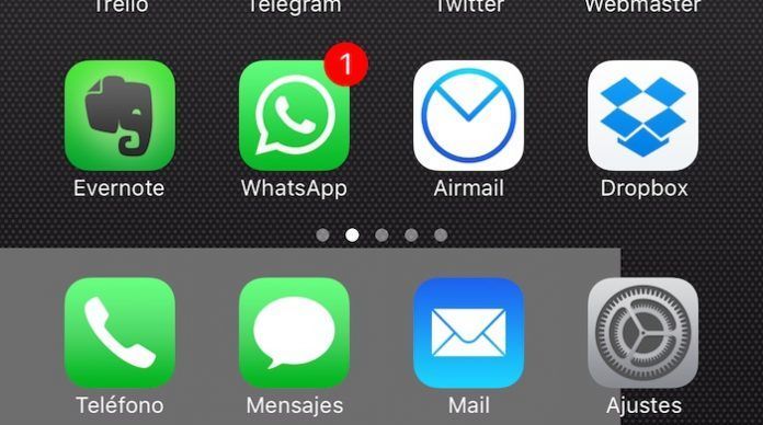bug ios 10 beta dock