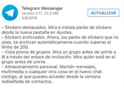 telegram 3.11 ios