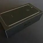 caja iphone 7 plus jet black