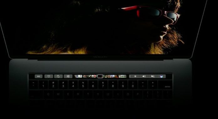 macbook pro touch bar macbook pro touch bar