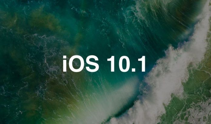 iOS 10.1 iOS 10.1