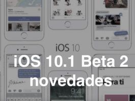 ios 10.1 beta 2 novedades