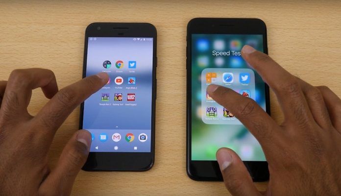 iphone 7 plus google pixel test velocidad iphone 7 plus google pixel test velocidad