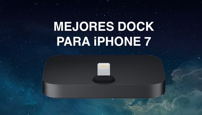 mejores dock iphone 7