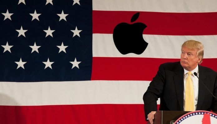 donald trump apple donald trump apple