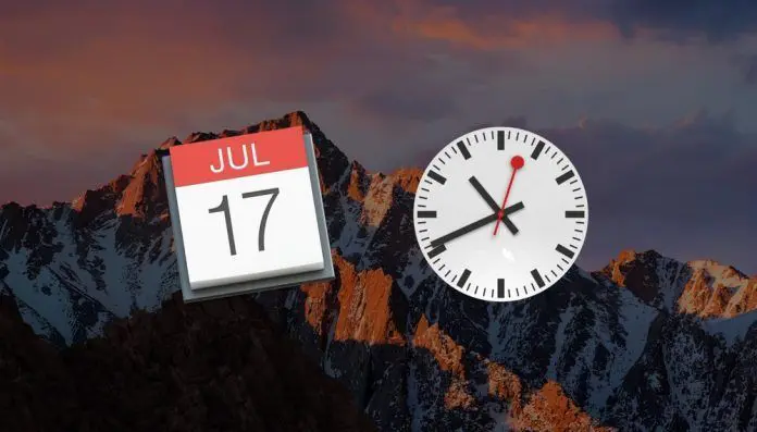 fecha hora incorrectas mac