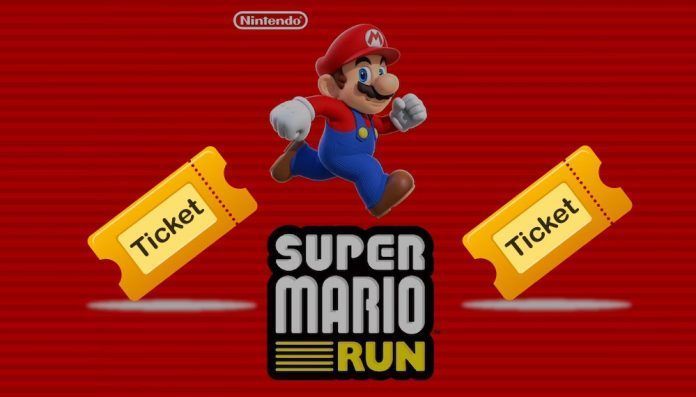 boletos carreras super mario run