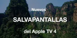 nuevos salvapantallas apple tv 4