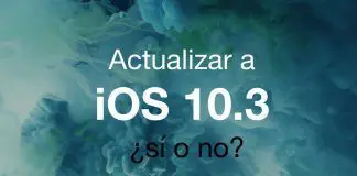 debo actualizar ios 10.3