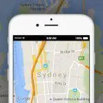 google maps iphone