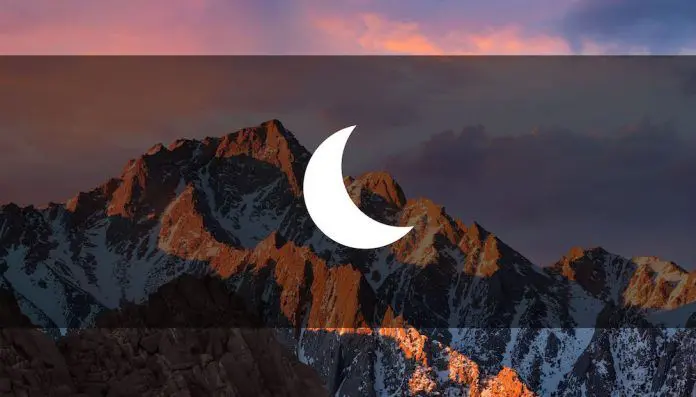 night shift macos