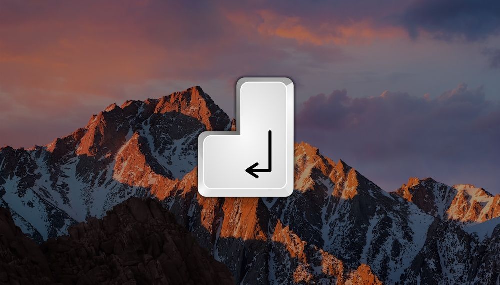 abrir archivos tecla enter mac