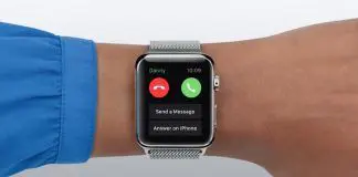 llamada en espera apple watch
