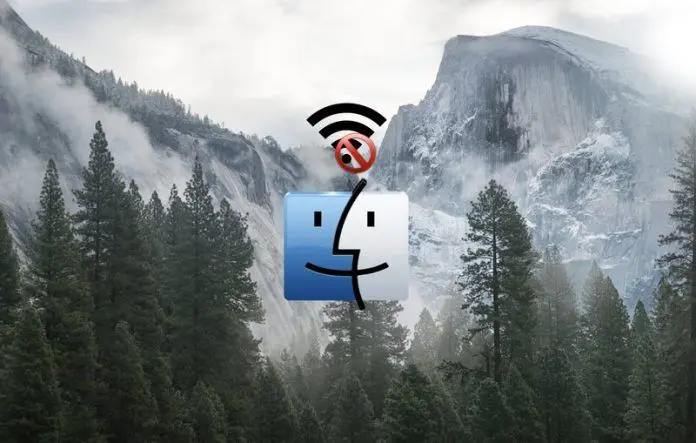 como eliminar una red wifi en mac