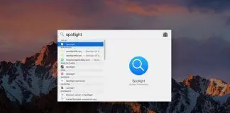 usar Spotlight en Mac