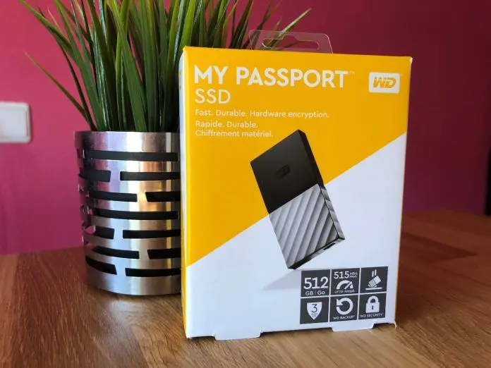 analisis wd my passport ssd 512 gb