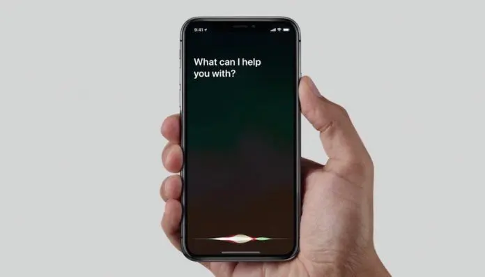 siri iphone x