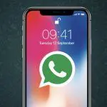 whatsapp iphone x