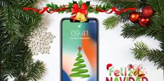 felicitar navidad desde iphone