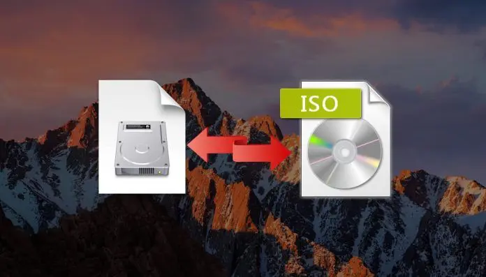 convertir DMG a ISO en macOS