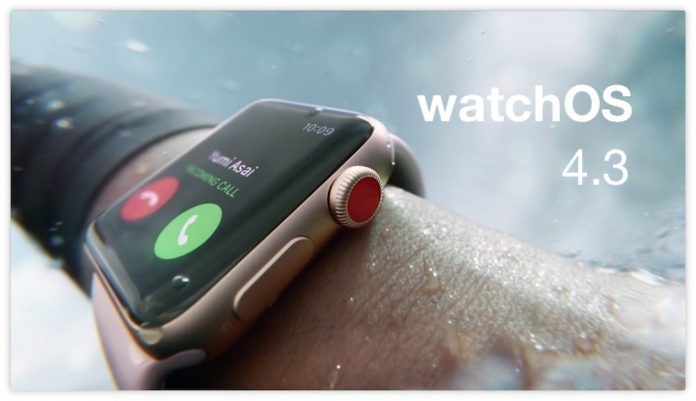watchos 4.3 novedades