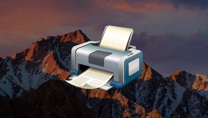 menu impresion mac