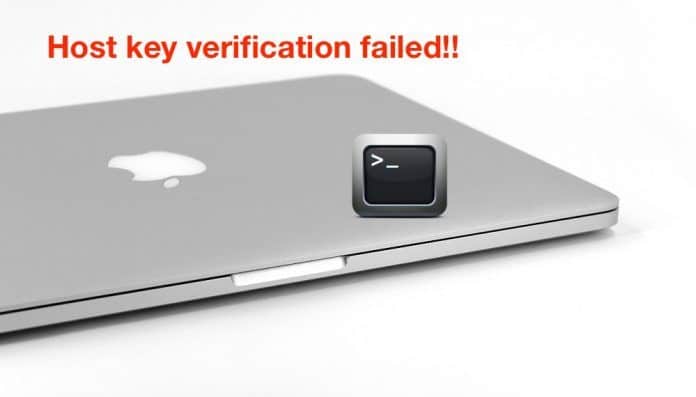 Host key verification failed solucion