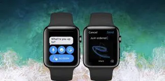 escribir texto en Apple Watch