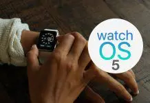 Apple Watch compatibles watchos 5