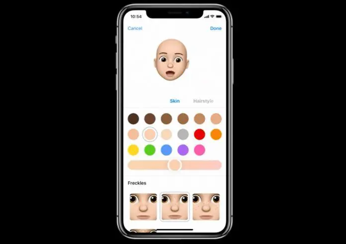 crear un Memoji en iPhone X