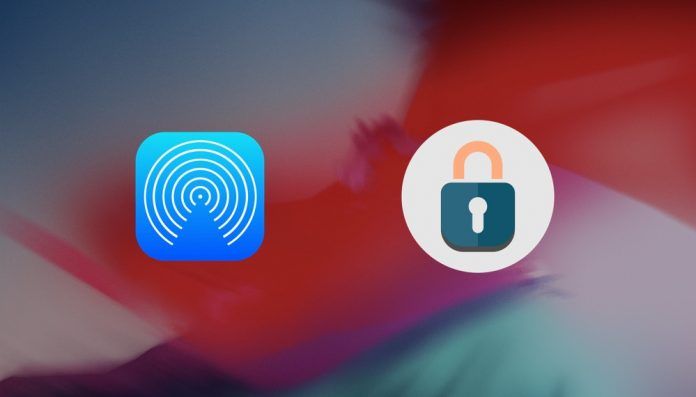 compartir contrasenas con AirDrop