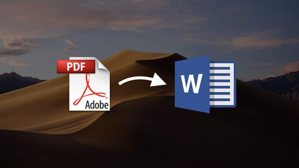 PDF a Word gratis para Mac