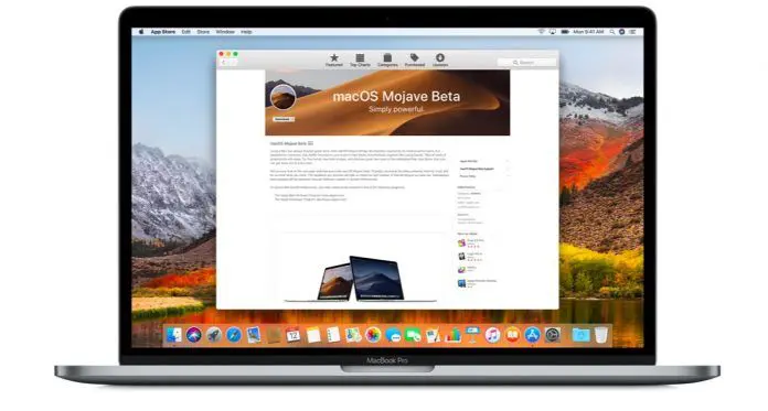 descargar la beta pública de macOS 10.14 Mojave