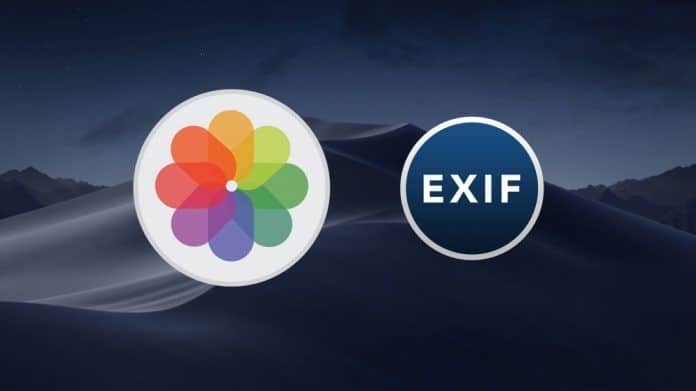 eliminar datos exif de una foto en mac