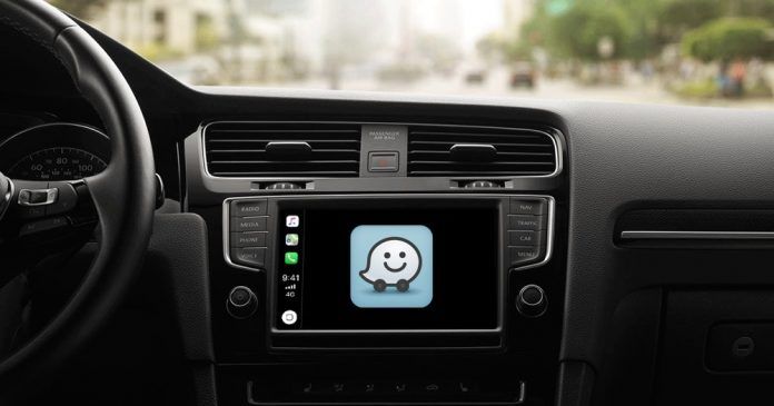 instalar waze carplay