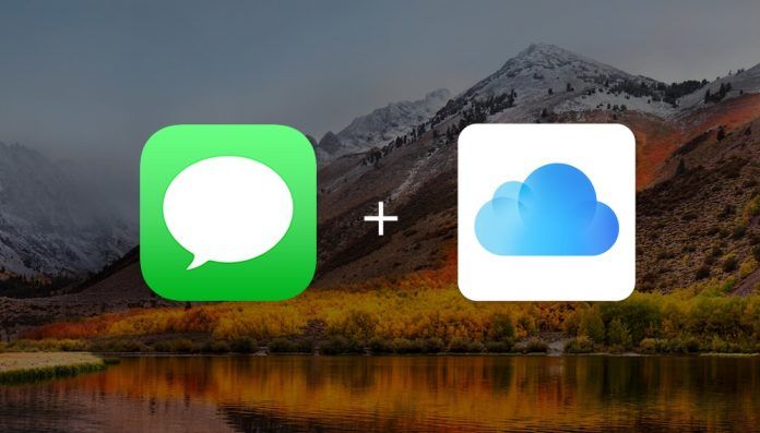 mensajes en icloud