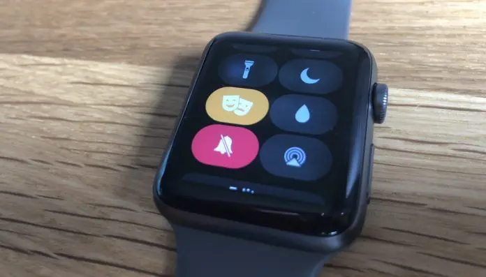 modo cine teatro activado en watchos