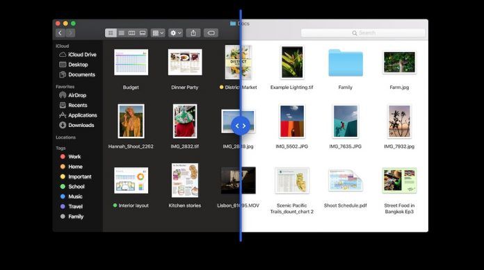 novedades finder macos mojave