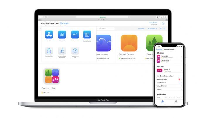 que es app store connect